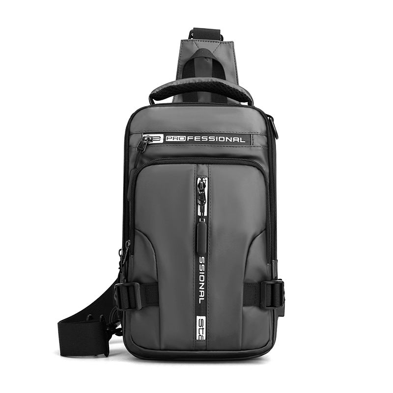 Nylon Backpack With USB Charging